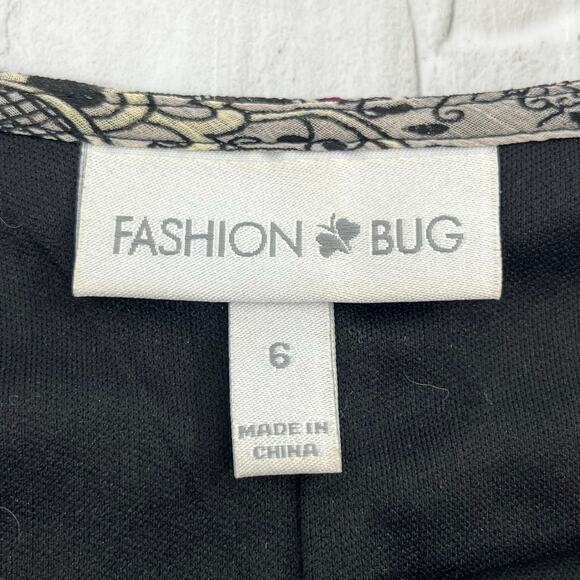 Fashion Bug Vintage 2 Piece Flowy Shirt Skirt Set Fairy Paisley Animal Print - Picture 15 of 16